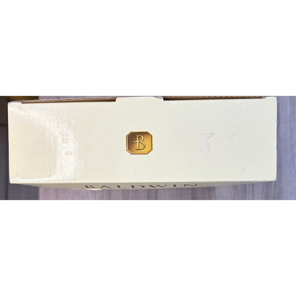 BALDWIN Premium Towel Ring EDGEWATER 3504-260 Polished Chrome Finish Solid Brass - Picture 2 of 7